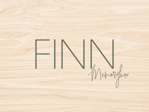 Memorybox baby minimalistisch met naam