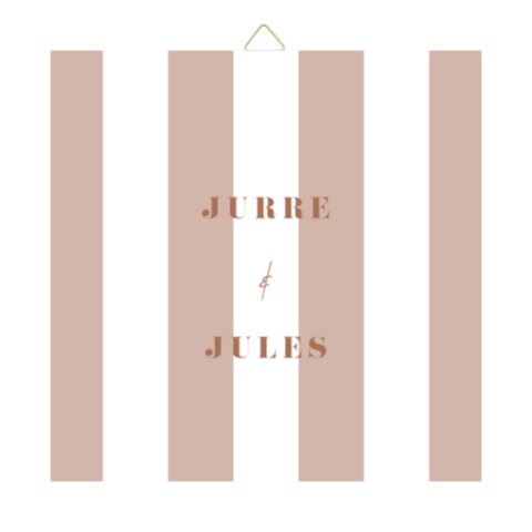 Geboortetegeltje met streepjespatroon