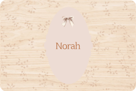 Memorybox met kader, strikje en lichtroze bloemenprint