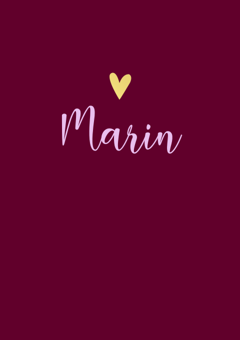 Geboortekaartje Meisje Goudfolie Hip Trendy