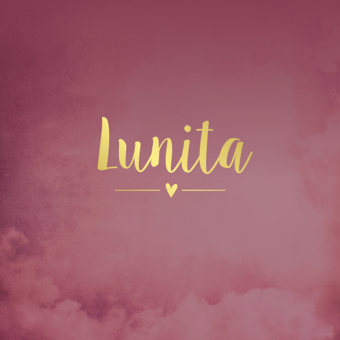 Geboorte kaart meisje roze hartje