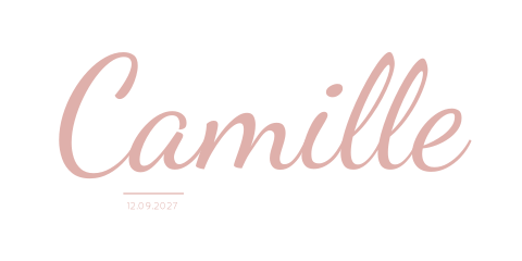 Geboortekaartje Meisje Oudroze Minimalistisch