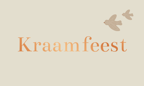 Label Kraamborrel Kraamfeest Geboorte