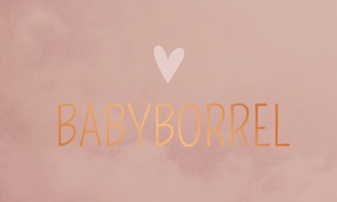 Label Kraamborrel Kraamfeest Geboorte Roze