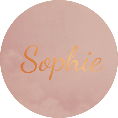 Label Rond Roze Geboortekaartje Naamkaartje