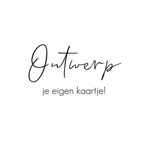 Ontwerp je eigen geboortekaartje dochtertje