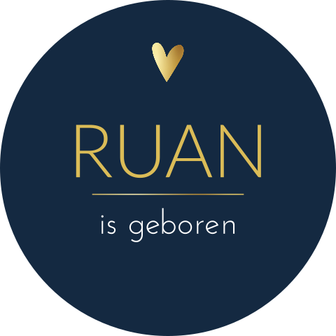 Raamsticker Ruan