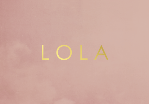 Geboortekaartje goudfolie roze meisje