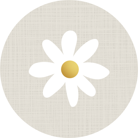 Sticker Sluitzegel Bowy Madeliefje Bloemetje