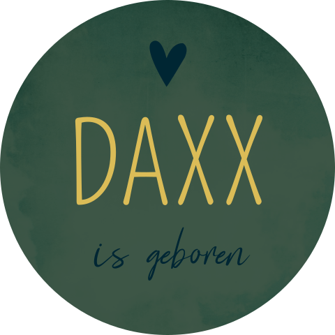 Raamsticker Daxx