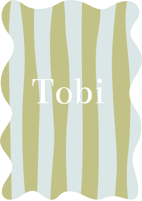 Geboortekaartje Jongen Golven Strepen Kleur