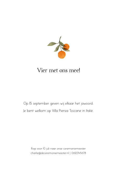 Kaart binnenkant