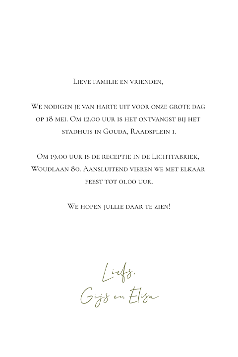 Kaart binnenkant