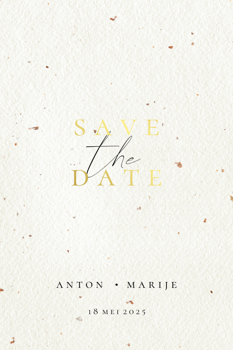 Save the Date structuur achtergrond goudfolie