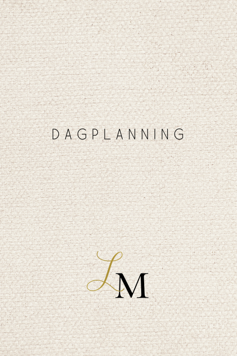 Dagplanning bruiloft linnen look