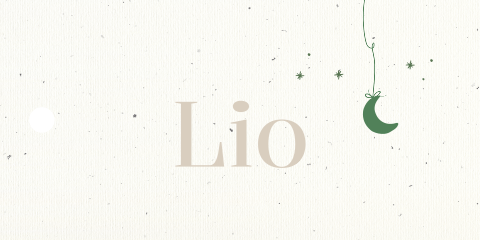 Doopsuiker label rechthoek liggend jongen neutraal maan sterren