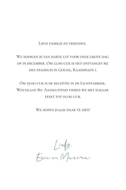 Kaart binnenkant