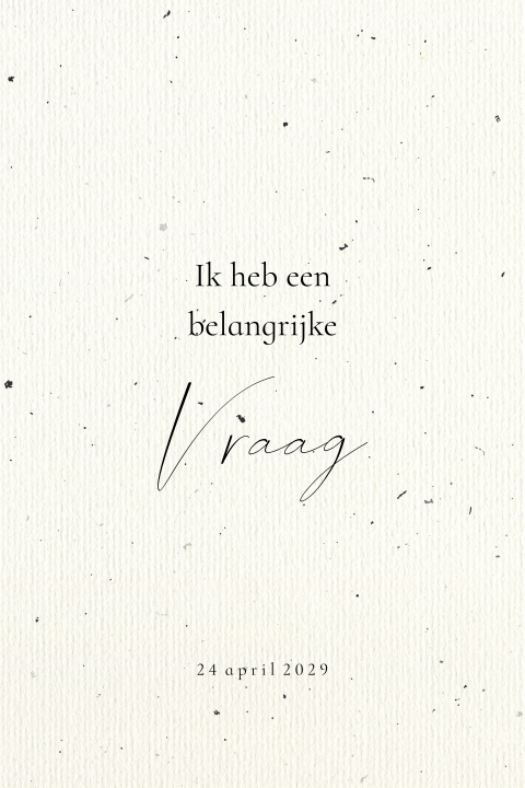 Wil je mijn getuige zijn kaart vlekjes achtergrond