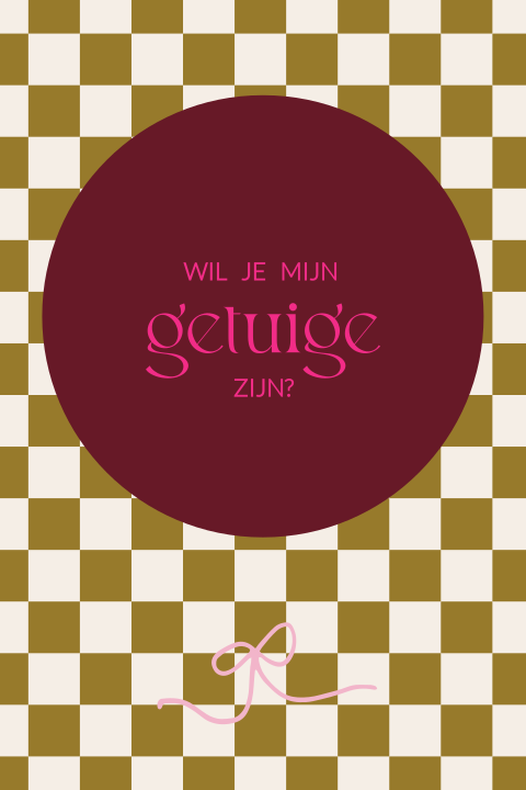Wil je mijn getuige zijn-kaart Pleun Hendrik