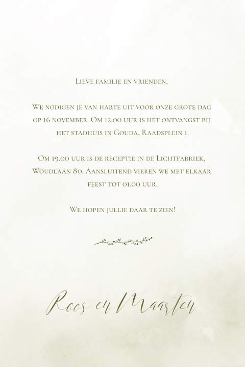Kaart binnenkant