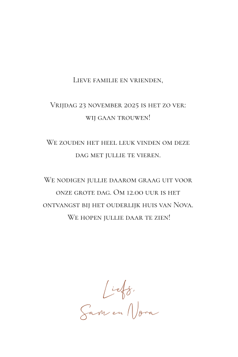 Kaart binnenkant
