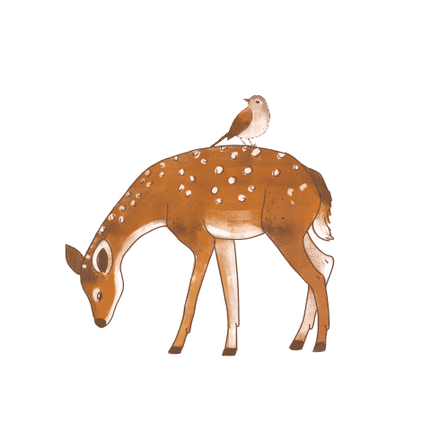 Sluitzegel hertje vogeltje