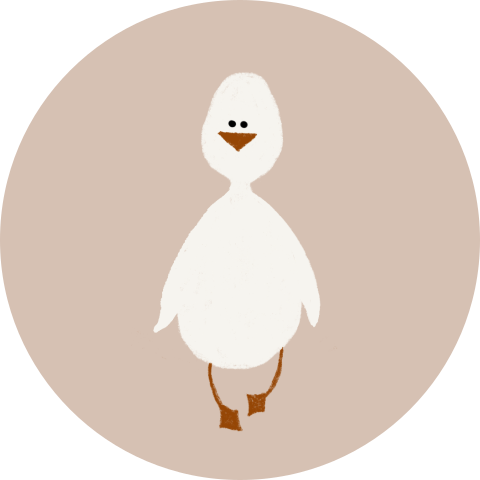 Sluitzegel roze knuffel gans