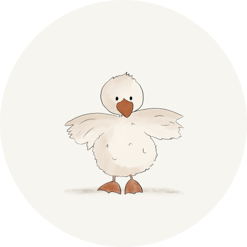 Sluitsticker envelop kuiken