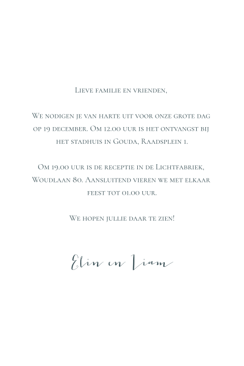 Kaart binnenkant