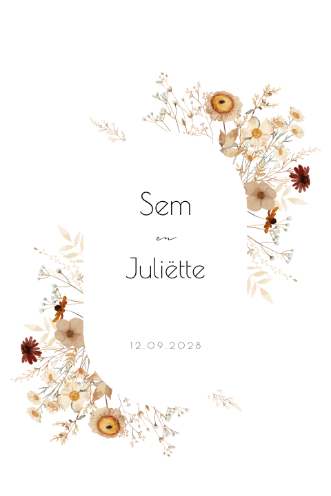 Losse kaart Sem Juliette