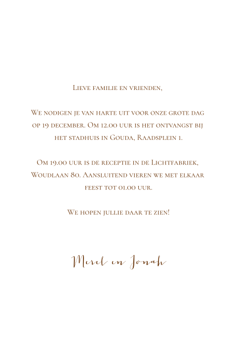 Kaart binnenkant