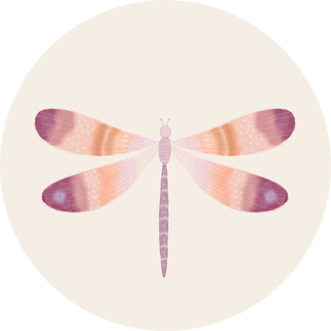 Sluitzegel meisje libelle