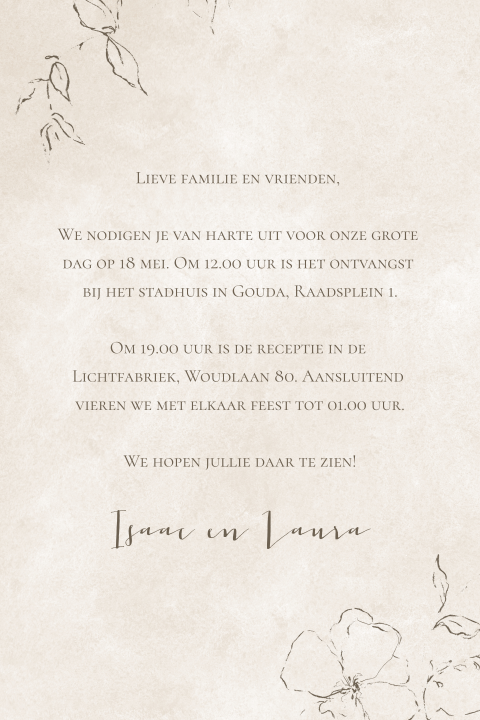 Kaart binnenkant