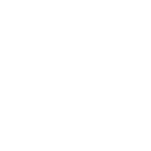Rond label 45x45 blanco