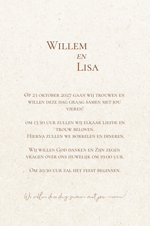 Kaart binnenkant