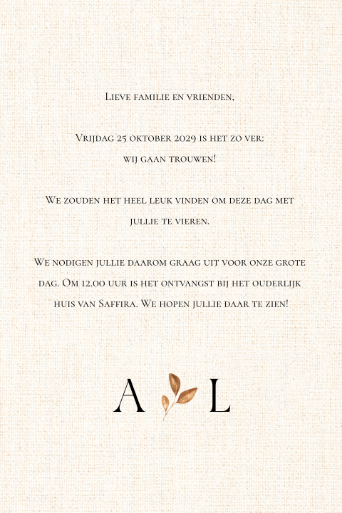 Kaart binnenkant