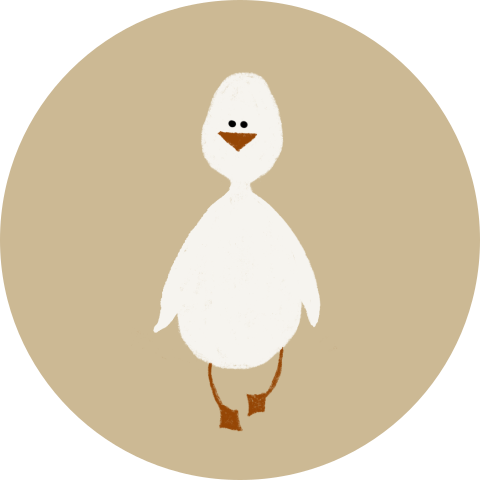 Sluitzegel knuffel gans