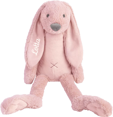 Happy Horse konijn Richie roze met naam wit