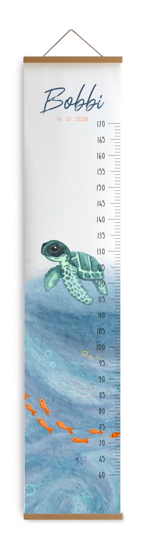 Groeimeter schildpad zee visjes