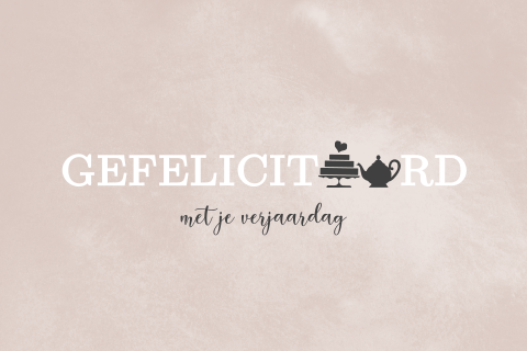 Stijlvol verjaardagskaartje sturen met leuke tekst