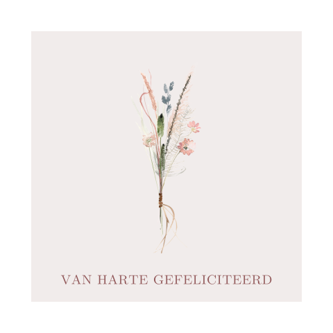 Stijlvolle verjaardagskaart sturen met bloemen