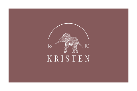 Geboortekaartje voor meisjes met olifant