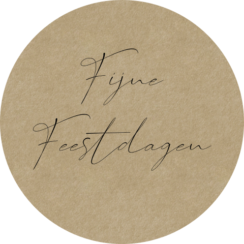 Kerst sluitzegel met kraftlook