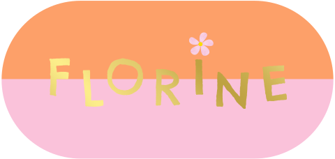 Geboortekaart meisje in originele vorm colorblocking