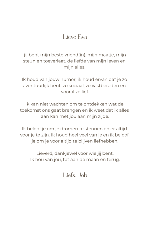 Kaart binnenkant