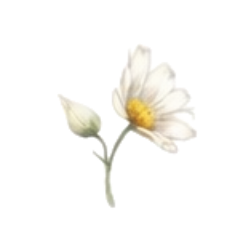 Sluitzegel met bloemetje