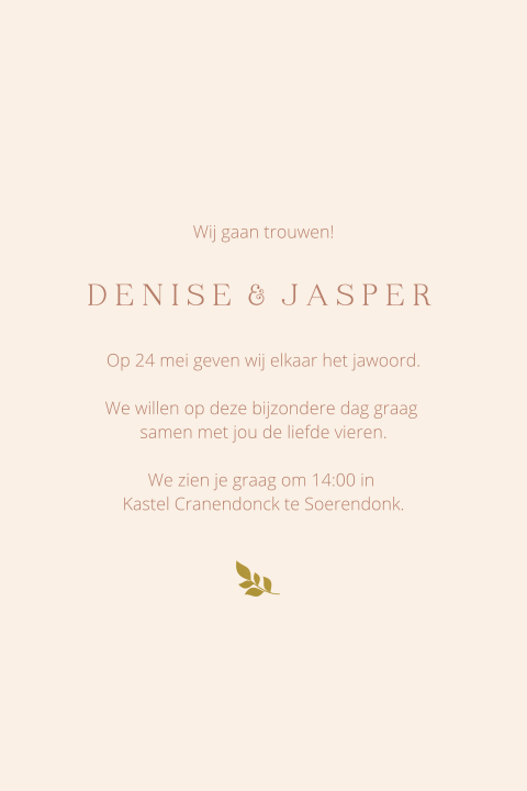 Kaart binnenkant