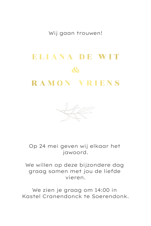 Kaart binnenkant