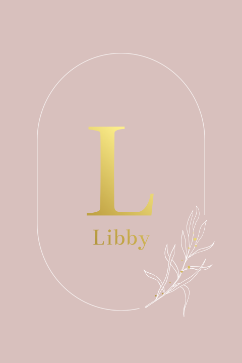 Elegant geboortekaartje meisje oudroze | initiaal 