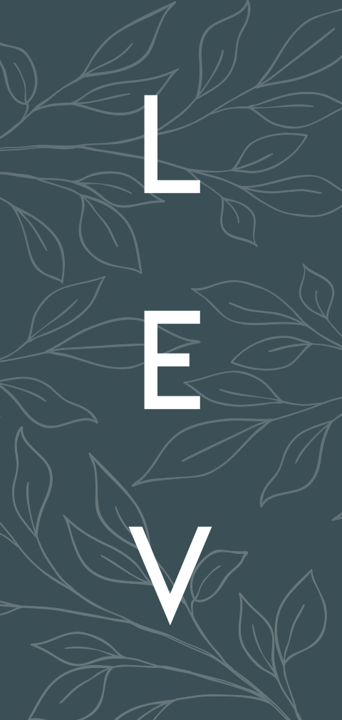 Geboortekaartje jongen met bladeren